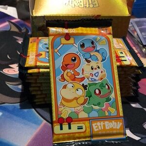 12 Pack Bundle Chinese Eif Baby Pokémon Card Booster Packs